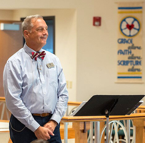 Zion Bethalto_Principal Snyder in chapel.jpg